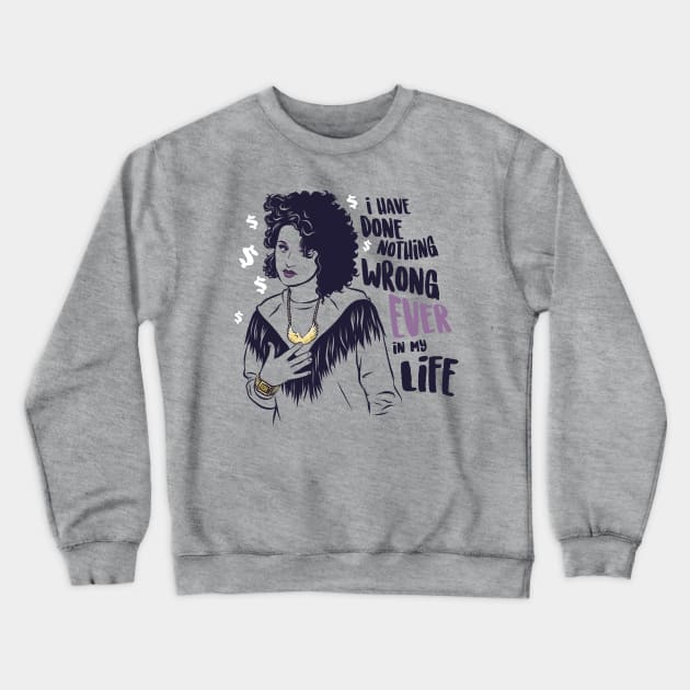 Parks and Rec Mona Lisa Saperstein Crewneck Sweatshirt by stayfrostybro